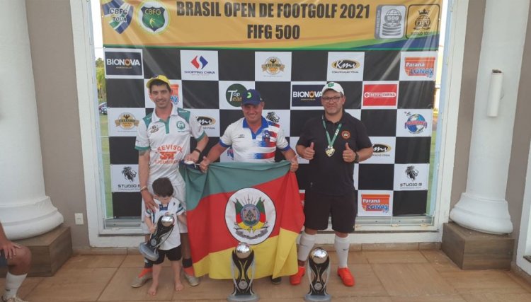 Campeonato Brasileiro de Footgolf encerra com grandes conquistas para Cafelândia