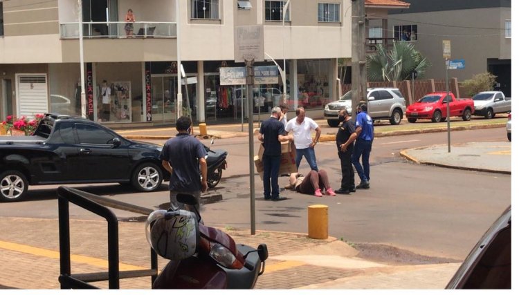 Acidente é registrado neste momento em Cafelândia 