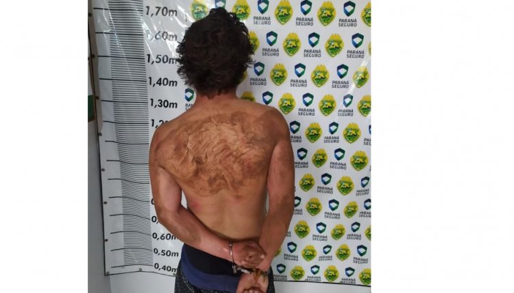 Homem acaba de ser preso em Anahy 