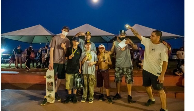 Em Toledo, cascavelenses dão show no municipal de skate, veja o vídeo 