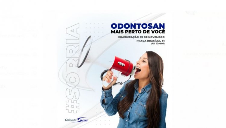 Atenção Cafelândia, inaugura na próxima quarta-feira, dia 3, a Odontosan, veja o vídeo 