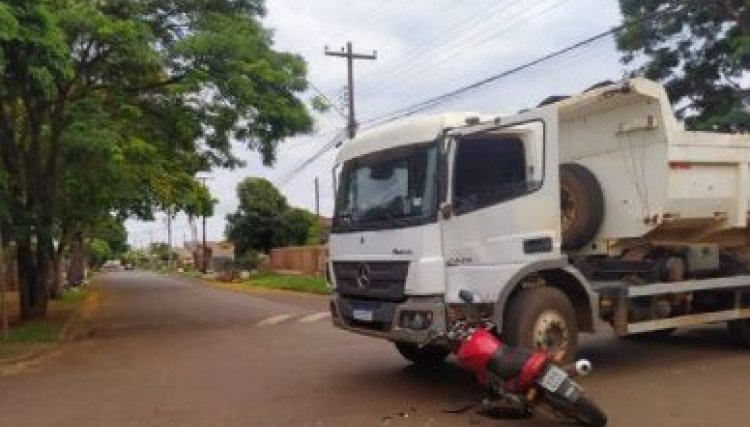 Acidente é registrado nesta manhã em Cafelândia