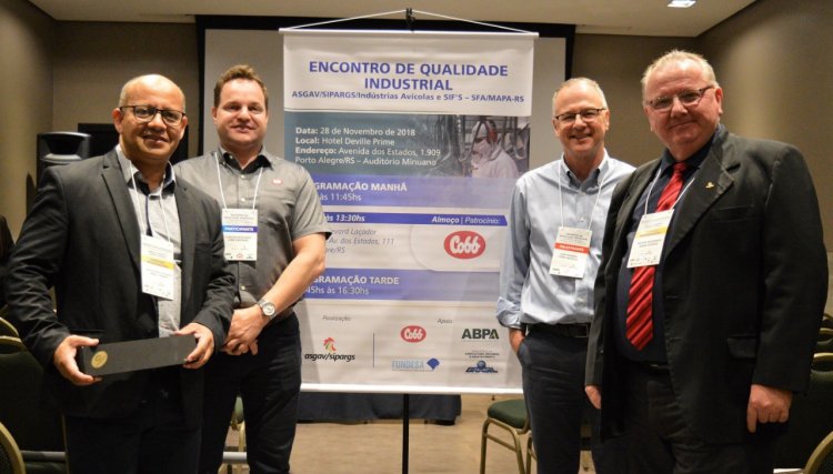 Encontro de Qualidade Industrial recebe patrocínio e palestra da Cobb-Vantress