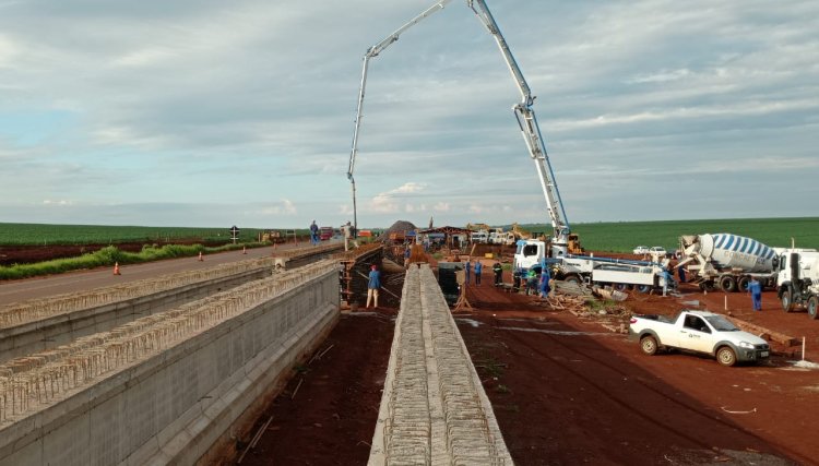 Com investimento da Itaipu Duplicação do Contorno Oeste de Cascavel ultrapassa um terço