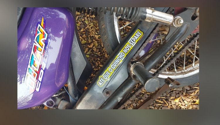 Polícia de Cafelândia apreende Motocicleta 