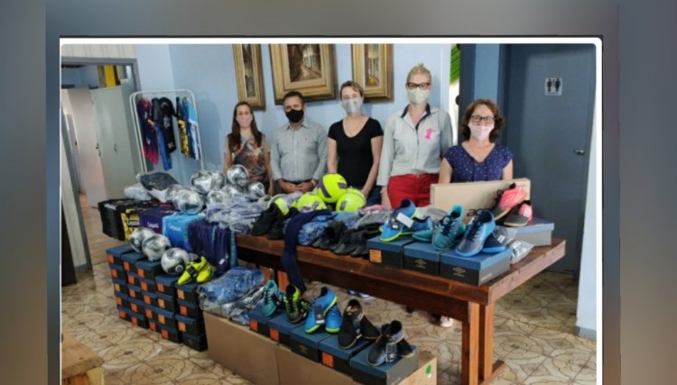 Município de Iracema do Oeste recebe materiais do Projeto Apoio Cultural