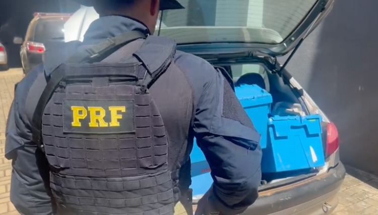 PRF prende indígenas com medicamentos roubados durante tombamento de carreta no PR