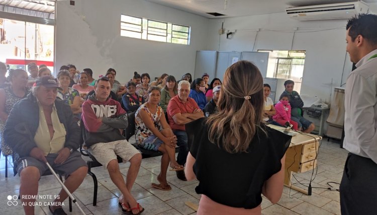 Sicredi realiza palestra em parceria com o CRAS de Nova Aurora 