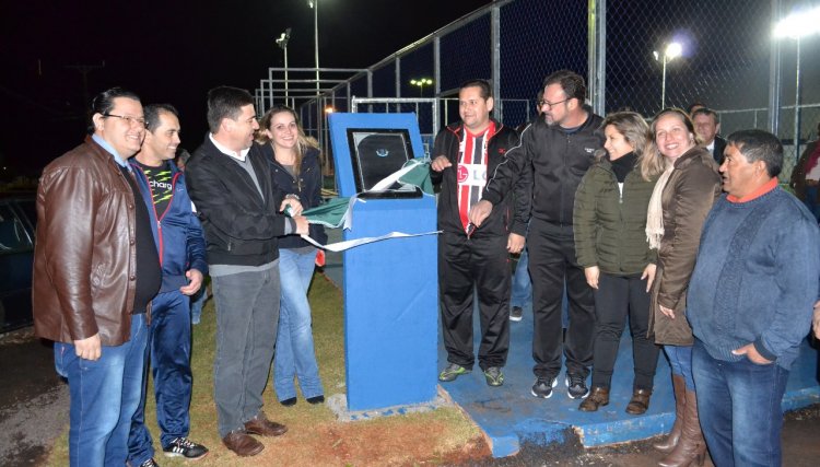 Com investimentos de R$ 300 mil, prefeito Junior inaugura Arena Multiuso em Jesuítas