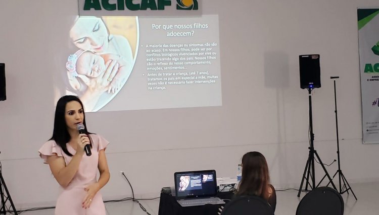 Workshop sobre a saúde dos filhos realizado em Cafelândia foi um sucesso