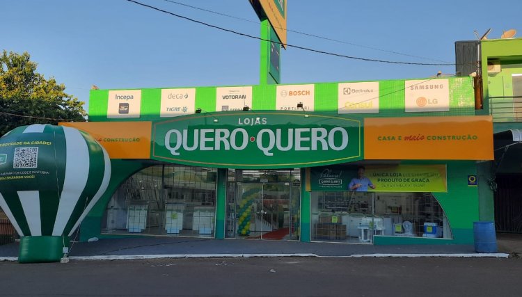 Lojas Quero-Quero inaugura mais uma estrutura na região Oeste e chega em Nova Aurora