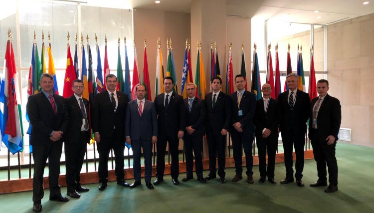 Deputado Micheletto acompanha governador em visita a ONU