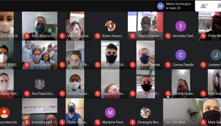 Ação de Formação Continuada para professores de Cafelândia da Rede Municipal de Educação