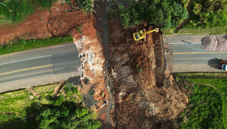 Veja a situação das rodovias estaduais afetadas pelas chuvas no Paraná