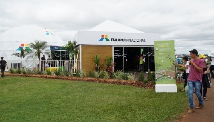 Itaipu marca presença  no Show Rural com ciência e Tour virtual