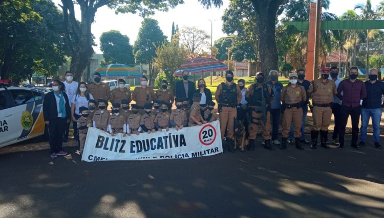 Blitz educativa é realizada em Cafelândia