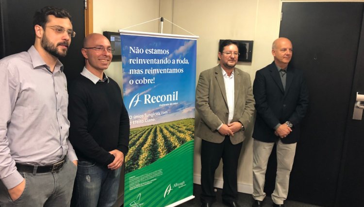 Com lançamento de Reconil®, Albaugh entra forte no mercado de fungicidas multissítios para soja