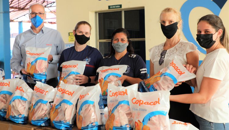 Alimentação saudável nas escolas é reforçada em parceria entre a Copacol e a Itaipu