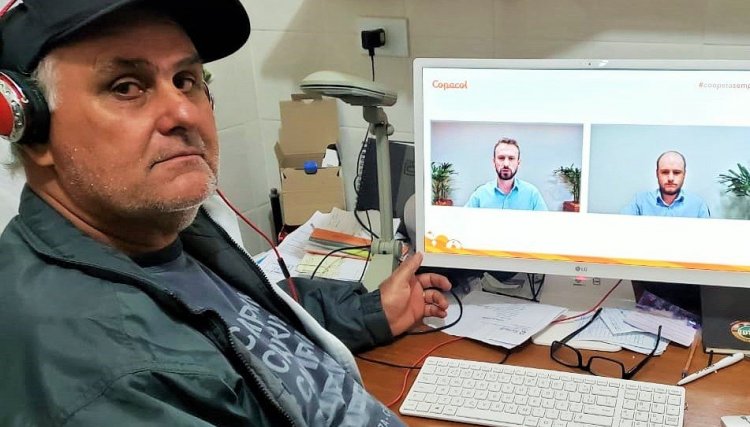 Seminário Técnico Digital Copacol, apresenta experimentos do CPA, veja as fotos de alguns dos cooperados conectados 