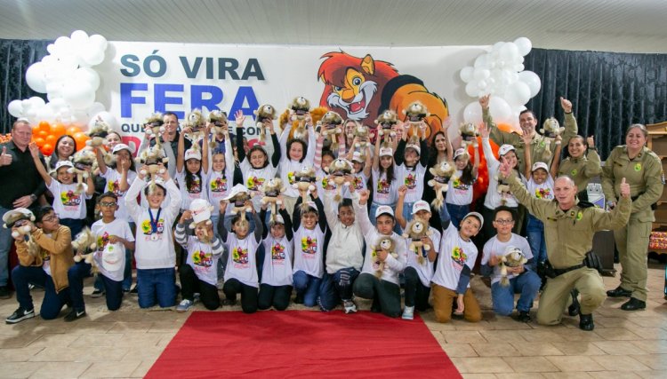 Alunos dos municípios parceiros da Copacol começam a se formar no Proerd