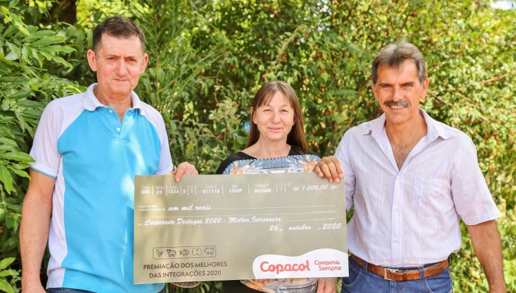 Cooperados da Copacol são premiados por gerar valor em suas atividades