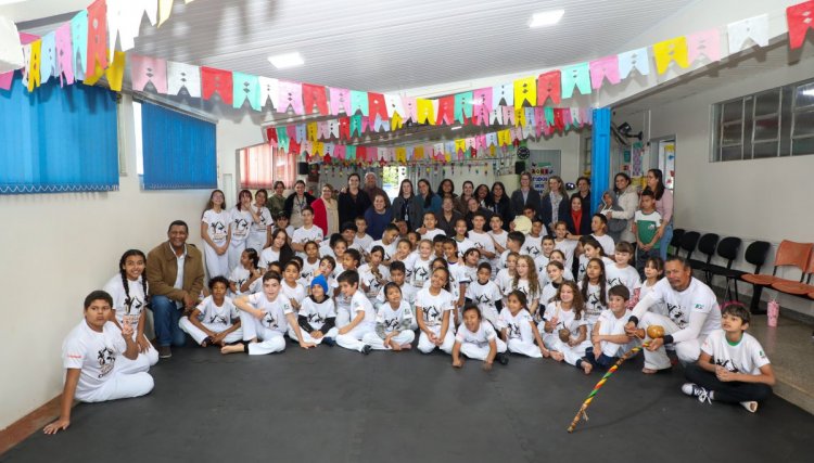 Copacol investe em projeto de capoeira no munic&iacute;pio parceiro  Anahy