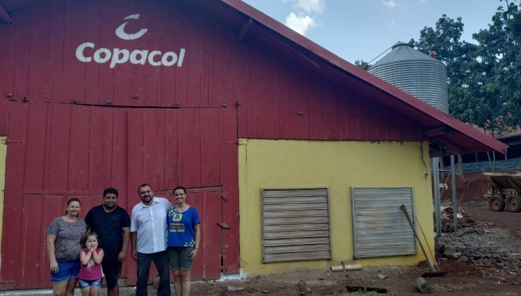 Irio Domingos Rabaioli é o melhor avicultor da semana na Copacol