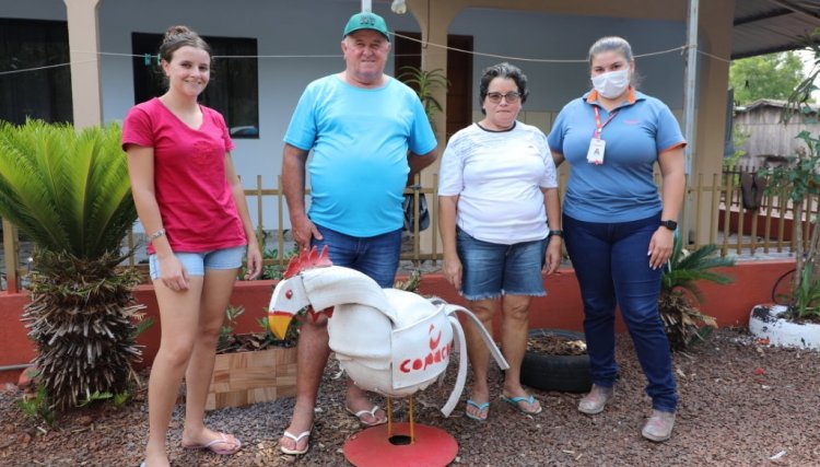 Com o valor de R$ 1,96 Sebastião Pinto da Cunha é o novo recordista de remuneração de aves da Copacol