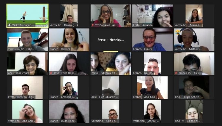 Jovens da Copacol participam do Gincoop, a gincana da cooperação 