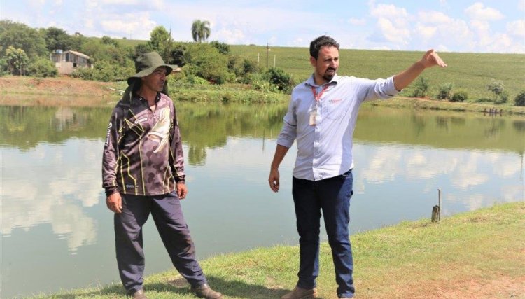 José Francisco é o destaque da piscicultura da Copacol em janeiro