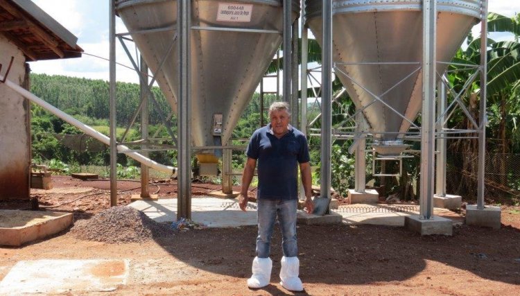 Leodegário José do Rego é o melhor avicultor da semana na Copacol