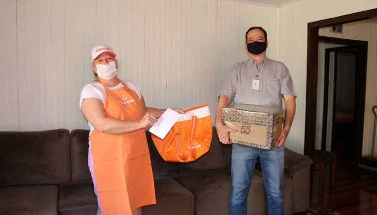 Cooperada da Copacol relata a emoção ao ser premiada