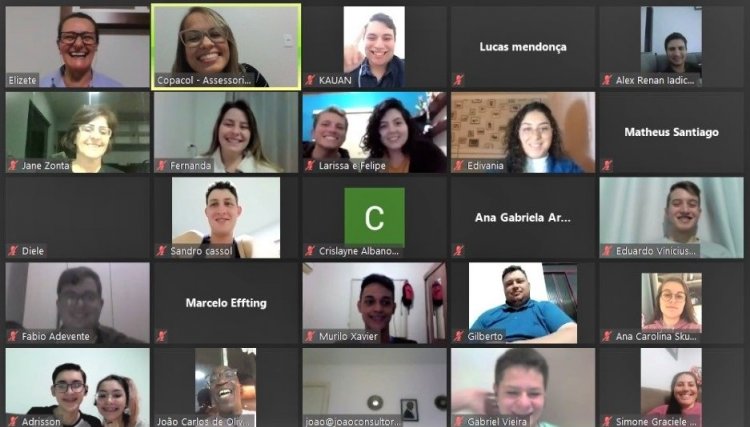 Copacol promove live para grupos de Jovens 