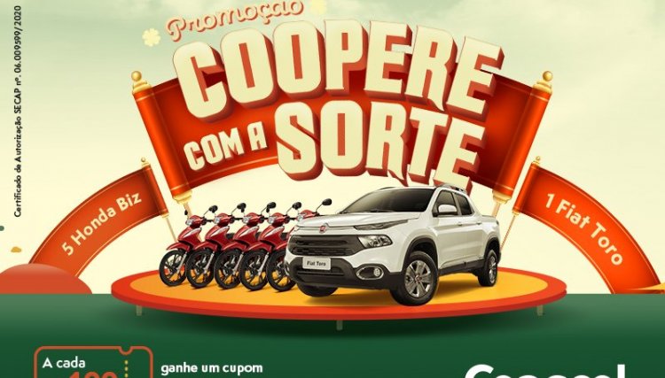 Copacol Supermercados lança promoção para cooperar com a sua sorte