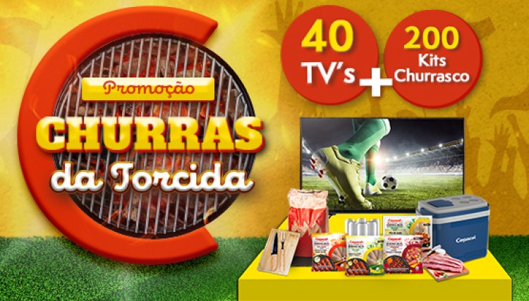 Churras da Torcida vai sortear 240 pr&ecirc;mios no Copacol Supermercados