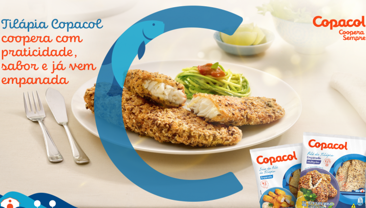 PESCADOS: Copacol coopera com sabor, praticidade e leveza nas refeições da sua família