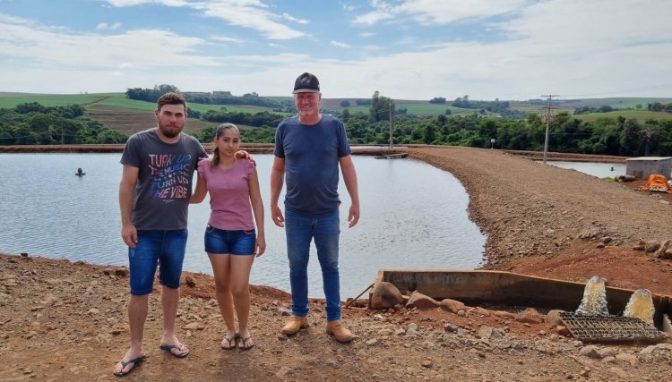 Valdir Roecker é o melhor piscicultor da Copacol no mês de fevereiro