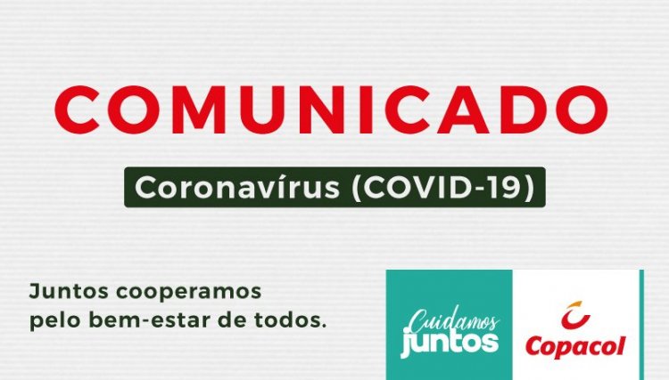 Copacol adota recomendações sobre coronavírus