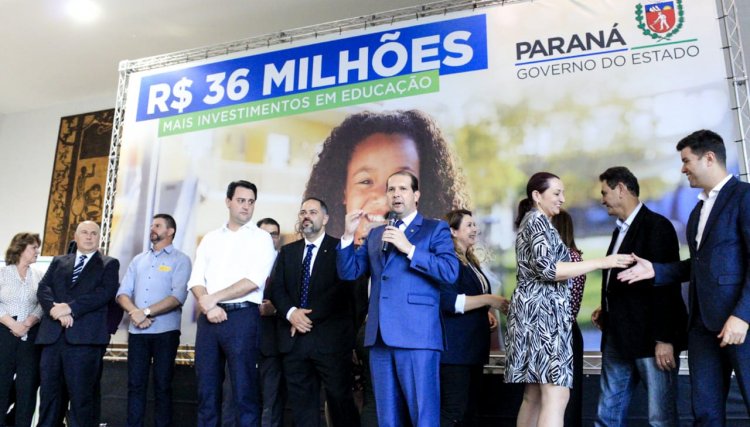 Com apoio de Micheletto escolas da região receberão R$ 36 milhões em melhorias