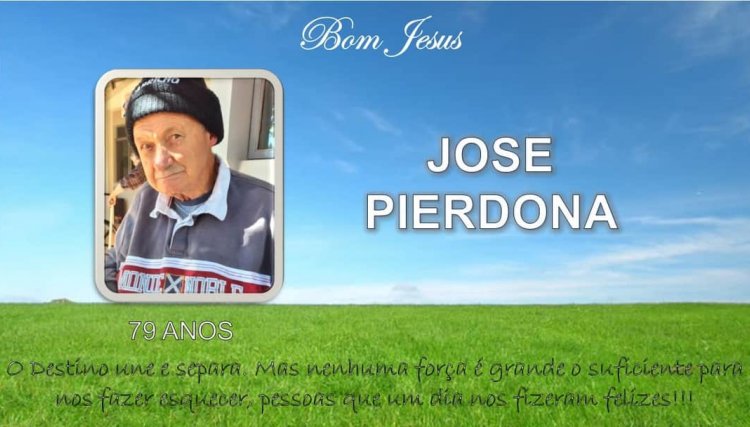 Morre em Cafelândia um dos pioneiros da cidade José Pierdona 