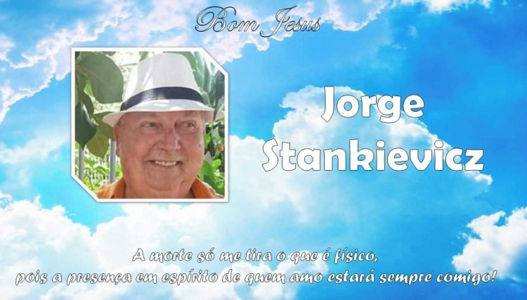 É com pesar que comunicamos o falecimento do senhor Jorge em Cafelândia devido a complicações da Covid 