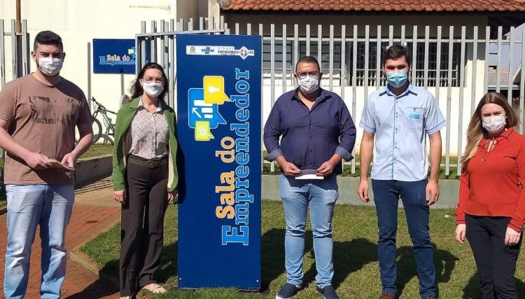 Equipe de Nova Aurora realiza visita na Sala do Empreendedor de Tupãssi e Cafelândia 