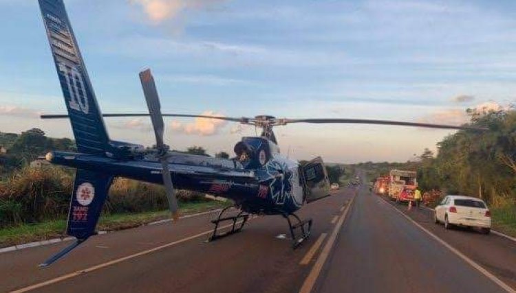 Mulher de 34 anos morre após sofrer acidente de motocicleta entre Jesuítas e Iracema