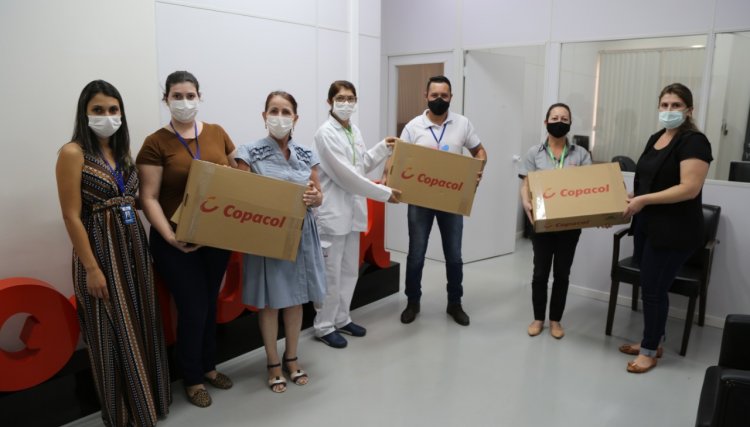 Cafelândia recebe a doação de 700 kits de saúde da Copacol 