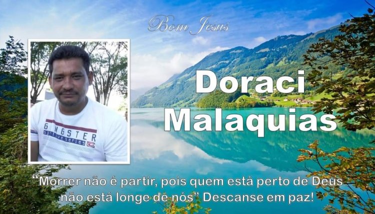 É com pesar que comunicamos o falecimento de Doraci Malaquias em Cafêlandia