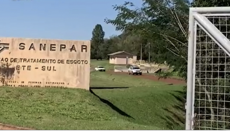 Feto é encontrado em estação de tratamento de esgoto na área rural de Cascavel