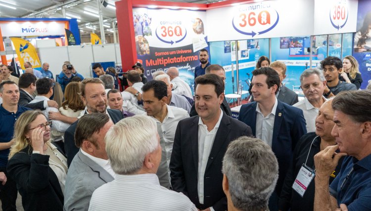 Ratinho JR destaca expansão contínua da produção de proteína animal na AveSui 2025 em Cascavel 