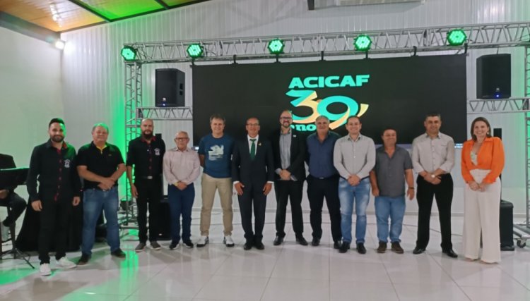 Acicaf comemora 39 anos de fundação em Cafelândia