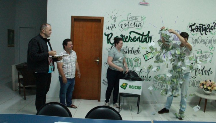 Acicaf realiza sorteio da 27º Festivendas
<br/>