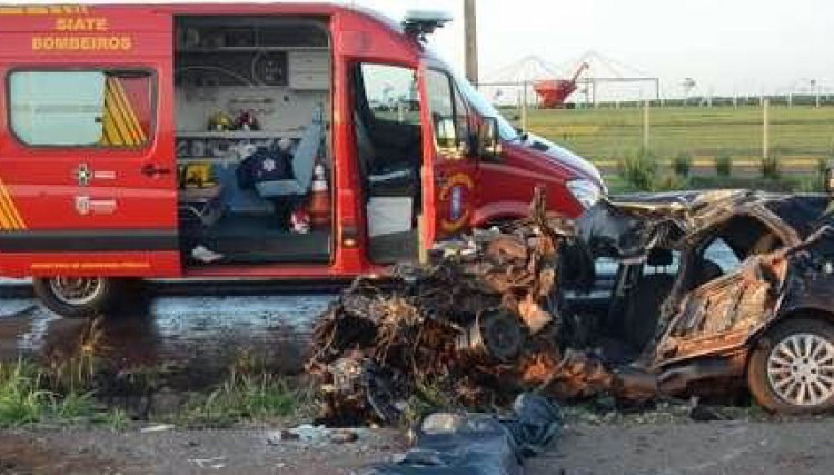 Grave acidente tira vida de jovem de 19 anos na BR 163 em Toledo